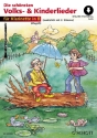 Die sch�nsten Volks- und Kinderlieder (+Online Audio) f�r 1-2 Klarinetten