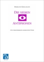 Die sieben O-Antiphonen f�r gem Chor a cappella Partitur