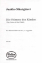 Die Stimme des Kindes/ The Voice of a Child for mixed chorus (SSAATTBB) a cappella vocal score (dt/en)