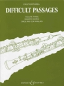 Difficult Passages vol.3 for oboe and english horn contemporary works