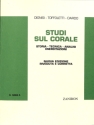 Dionisi  Studi Sul Corale Opera Theory