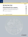 Divertimenti da camera Band 2 (Nr.3-4) f�r Altblockfl�te (Violine/Fl�te/Oboe) und Bc Stimmen