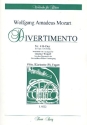Divertimento B-Dur Nr.4 KVAnh.229 (439b) f�r Fl�te, Klarinette und Fagott Stimmen