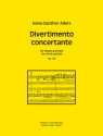 Divertimento concertante op,95 f�r Bl�serquintett (Fl�te,Oboe, Klarinette, Horn, Fagott) Partitur und Stimmen