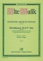Divertimento F-Dur Nr.8 KV213 f�r Fl�te, Oboe, Klarinette, Horn und Fagott Stimmen