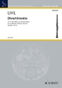 Divertimento f�r 3 Klarinetten (B) und 1 Bassklarinette (B) Partitur