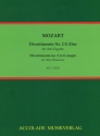 Divertimento G-Dur KV229,2 f�r 3 Fagotte Partitur und Stimmen