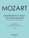 Divertimento in B-Dur f�r Streichquintett (nach KV 270) f�r 2 Violinen, 2 Violen, Violoncello Partitur und Stimmen