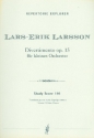 Divertimento op.15 f�r kleines Orchester Studienpartitur