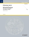 Divertissement f�r Fagott und Streichquintett (-Orchester) Partitur