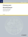 Divertissement f�r Oboe, Klarinette und Fagott Studienpartitur