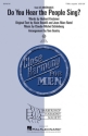 Do You Hear the People Sing? for male choir (TTBB a cappella) choral score