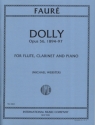 Dolly op.56 for flute, clarinet and piano parts (1894-97)
