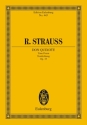 Don Quixote op.35 f�r Orchester Studienpartitur