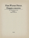Doppio concerto f�r Oboe, Harfe und Streicher Dirigierpartitur