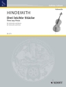 Drei leichte St�cke f�r Violoncello und Klavier