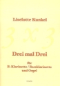 Drei mal drei f�r Klarinette und Orgel