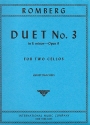 Duet e minor op.9,3 for 2 violoncellos score