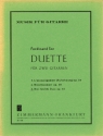Duette op.55 Band 3: 3 leichte Duos f�r 2 Gitarren Spielpartitur