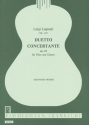 Duetto concertante op.23 f�r Fl�te und Gitarre