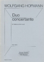 Duo concertante op.H80d f�r Violine und Kontrabass Stimmen