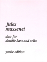 Duo for cello and double bass score