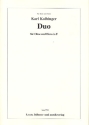 Duo f�r Oboe und Horn in F 2 Partituren