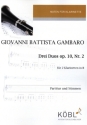 Duo op.10,2 f�r 2 Klarinetten Partitur und Stimmen