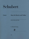 Duos f�r Violine und Klavier