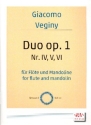Duos op.1 Nr.4-6 f�r Fl�te und Mandoline Stimmen