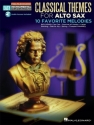 Easy Instrumental Play-Along: Classical Themes (+Online Audio) for alto saxophone