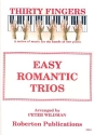 Easy Romantic Trios for piano 4 hands score