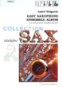 Easy Saxophone Ensemble Album vol.1 4 easy pieces for 4 saxophones (satb),  score and parts
