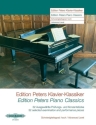 Edition Peters Piano Classics/ Klavier-Klassiker for piano  (advanced level)