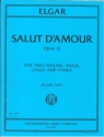 Edward Elgar, Salut d'Amour 2 Violins, Viola, Cello and Piano Set