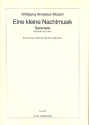Eine kleine Nachtmusik KV525 f�r Fl�te, Oboe, Klarinette, Horn und Fagott Partitur und Stimmen