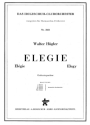 ELEGIE FUER HARMONIKAORCHESTER Partitur