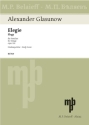 Elegie op.105 f�r Streichquartett (Streichorchester) Studienpartitur