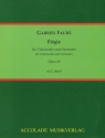 �l�gie op.24 f�r Violoncello und Orchester Partitur