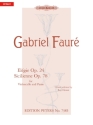 El�gie op.24 und Sicilienne op.78 f�r Violoncello und Klavier