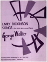 Emily Dickinson Songs for high voice and Piano