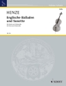 Englische Balladen und Sonette f�r Klavier und Violoncello