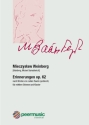 Erinnerungen op.62 f�r mittlere Stimme und Klavier (pol)