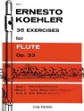 Ernesto Kohler 35 Exercises for Flute Fl�te