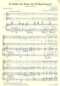 Es bl�ht eine Rose zur Weihnachtszeit f�r gem Chor und Klavier Klavierpartitur (dt)