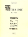 Etude de concert pour harpe