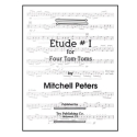 Etude no.1 for 4 tom toms score