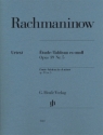 �tude-Tableau es-Moll op.39,5 f�r Klavier