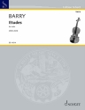 Etudes (2000-2023) for violin
