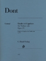 �tudes et caprices op.35 f�r Violine